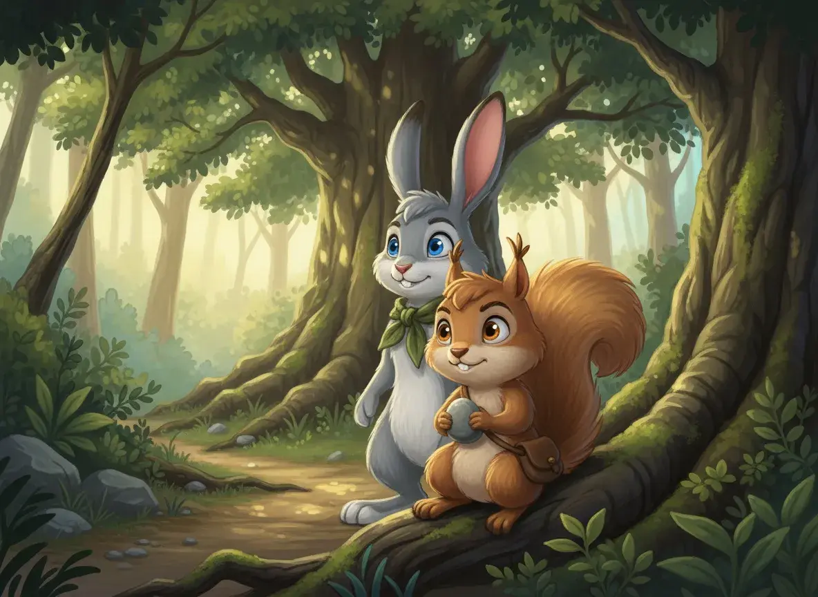 The Whispering Woods and the Lost Lullaby - undefined - StoryBee AI