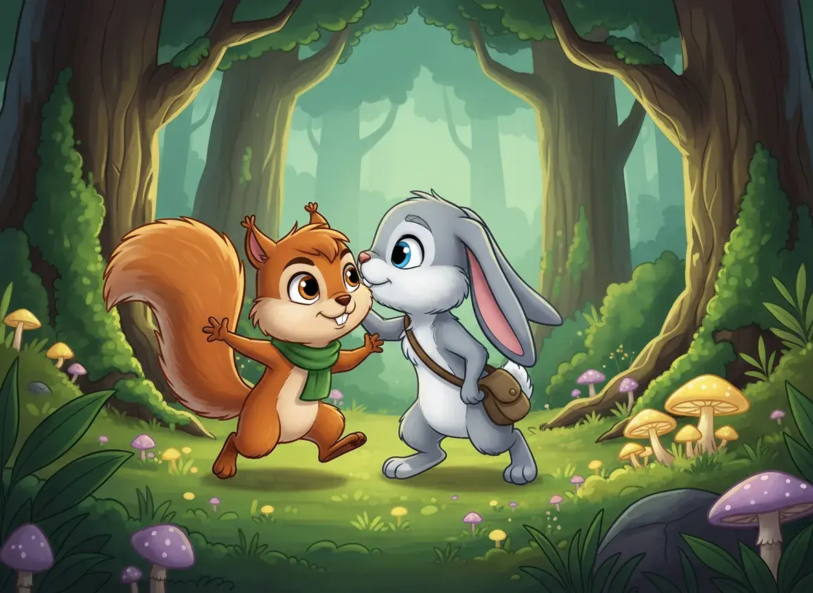 The Whispering Woods and the Lost Lullaby - undefined - StoryBee AI