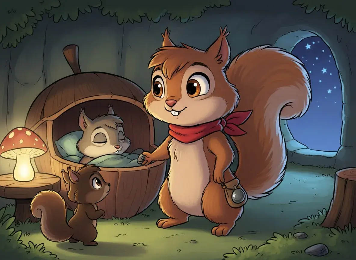 The Whispering Woods and the Lost Lullaby - undefined - StoryBee AI