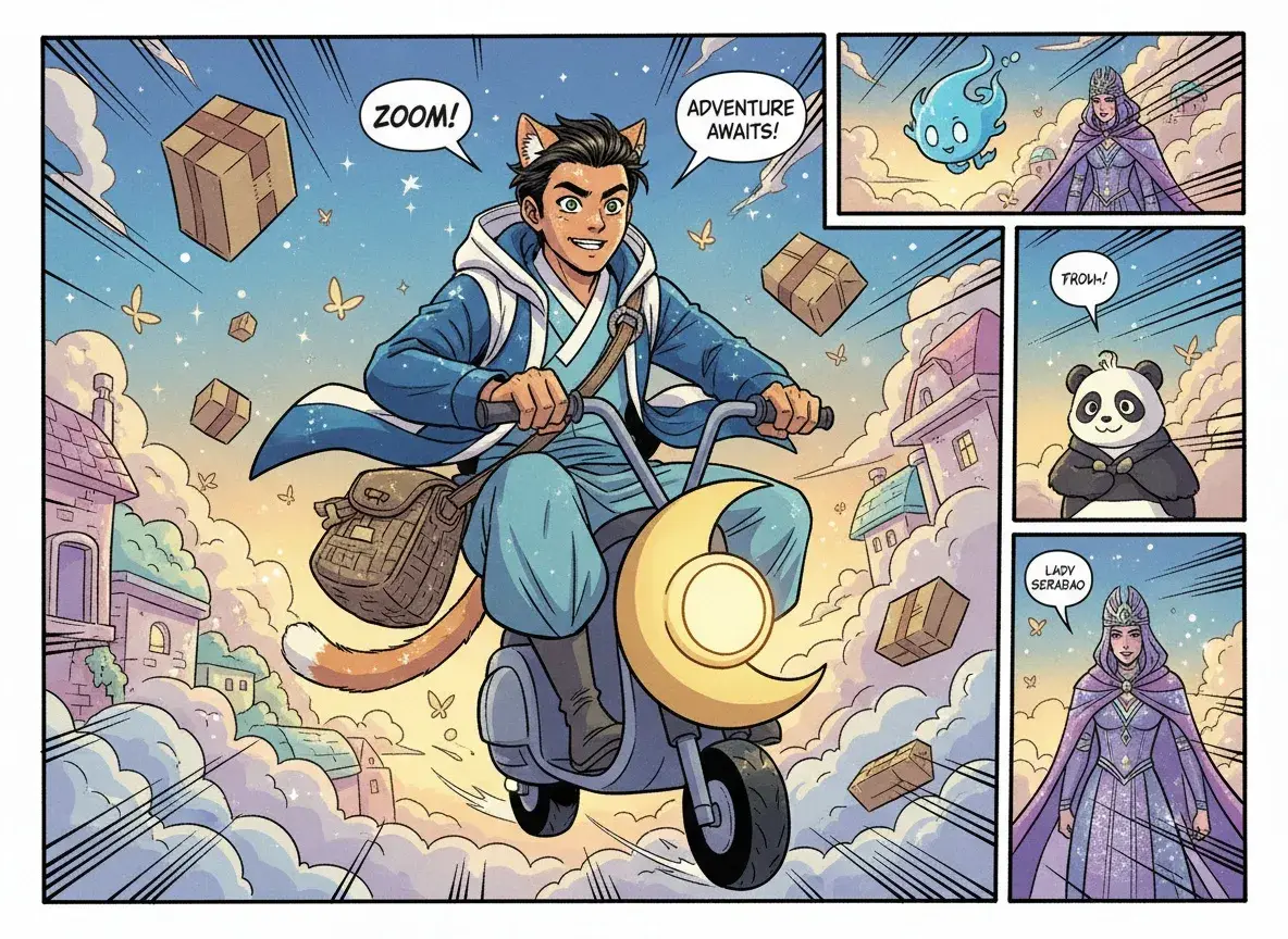 Sunwoo Kong and the Cursed Cargo of Sky-Town