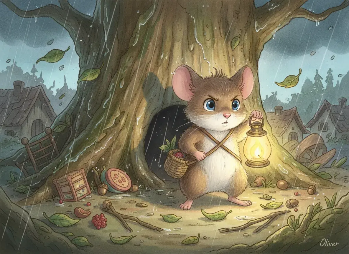 The Whispering Winds and the Brave Little Nibbler - undefined - StoryBee AI