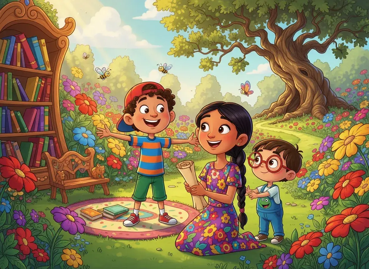 The Mystery of the Missing Moonstone - undefined - StoryBee AI