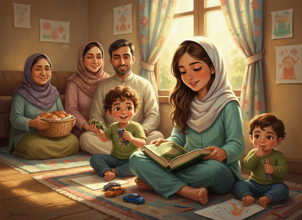 Aaisha and the Radiant Recitation - StoryBee AI