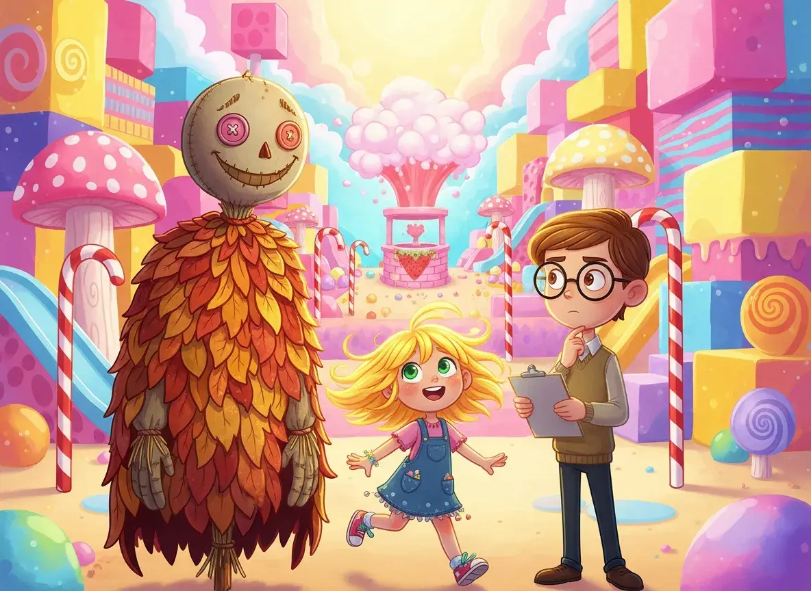 Scarey's Spooktacular Playground Puzzle - StoryBee AI