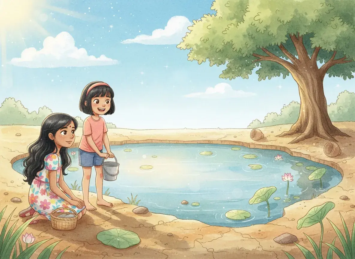 Anayas Geheimnis des Teiches - undefined - StoryBee AI