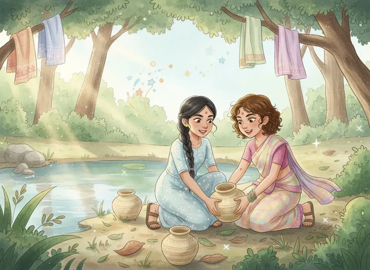 Anayas Geheimnis des Teiches - undefined - StoryBee AI