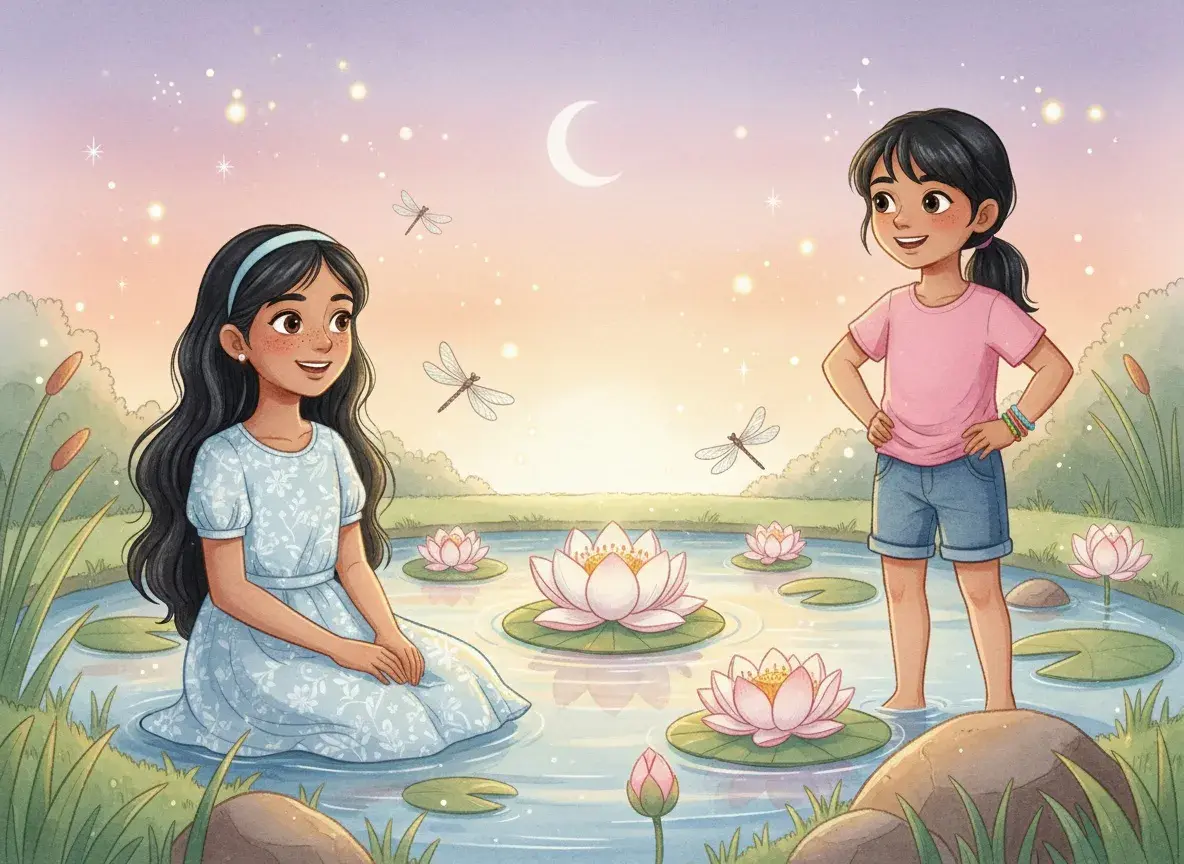 Anayas Geheimnis des Teiches - undefined - StoryBee AI