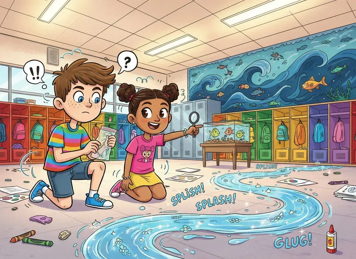 The Mystery of the Missing Finny Friend - undefined - StoryBee AI