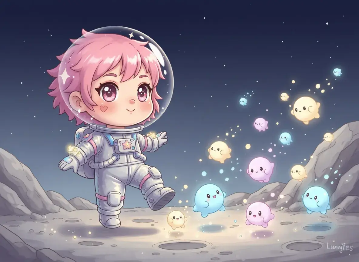 Bubbles and the Moonbeam Friends - undefined - StoryBee AI