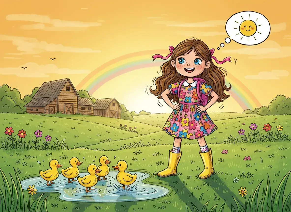 زهرة الخشخاش ومغامرة الألوان المائية - undefined - StoryBee AI