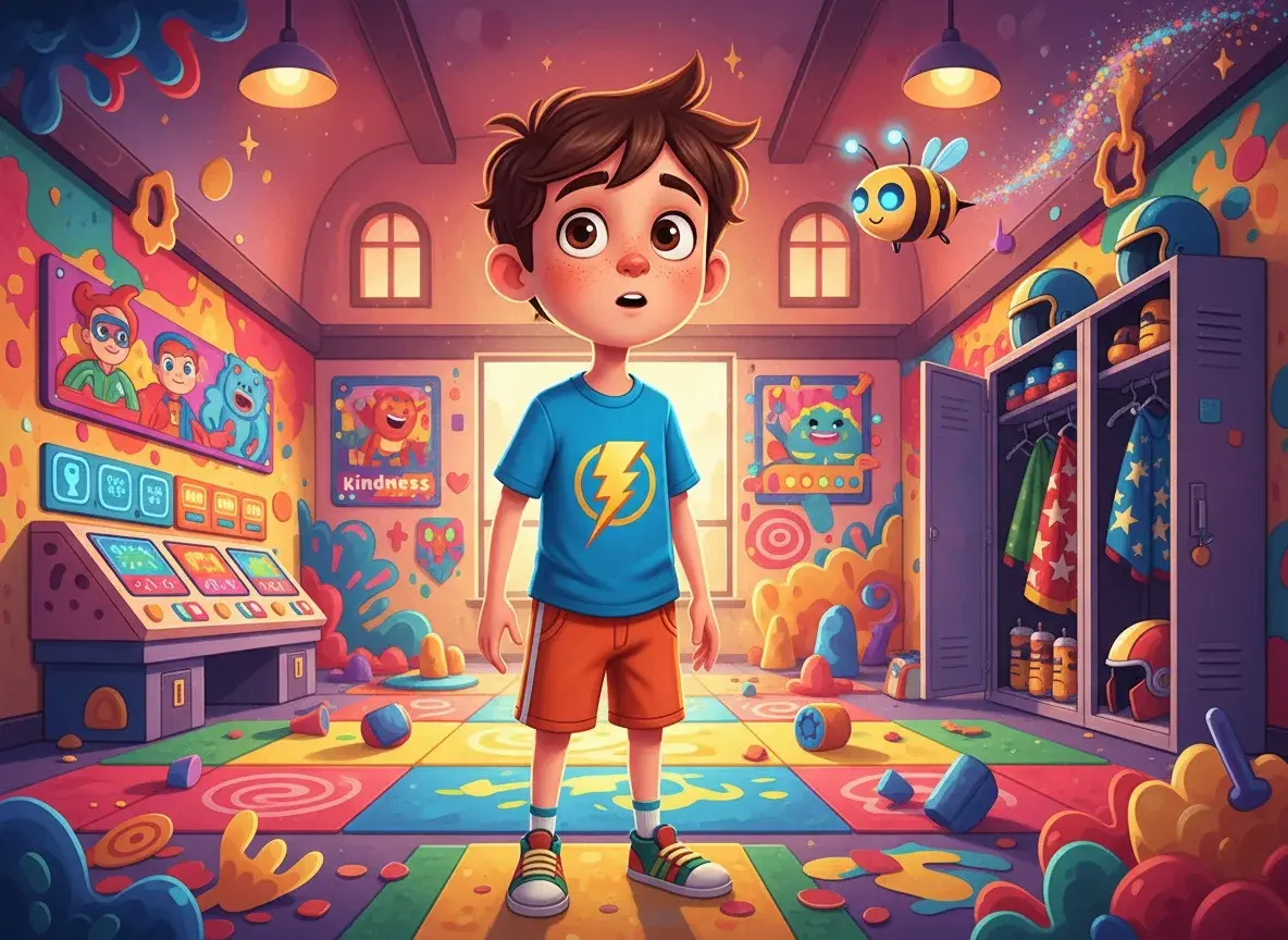 Alex y la Sala Secreta de los Héroes