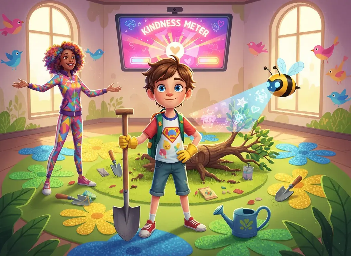 Alex y la Sala Secreta de los Héroes - undefined - StoryBee AI