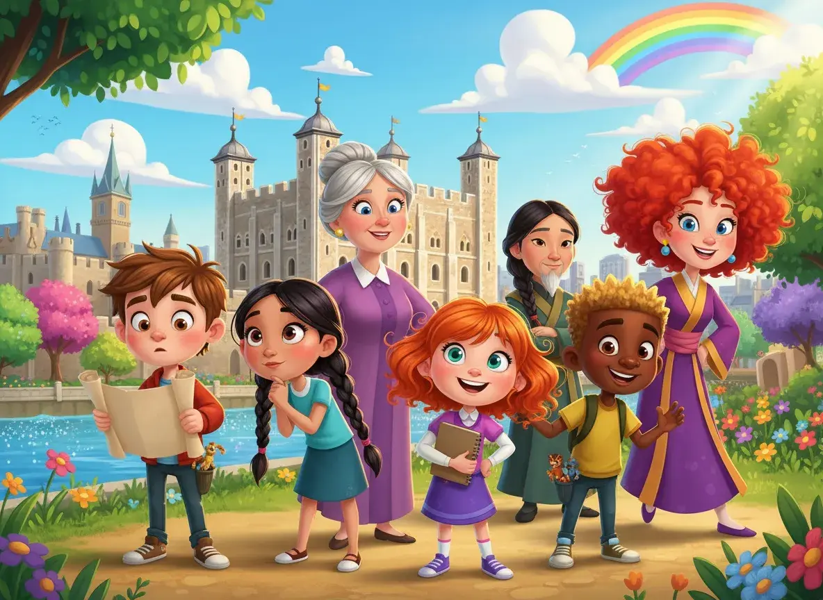 The London Quest of Class 5! - StoryBee AI