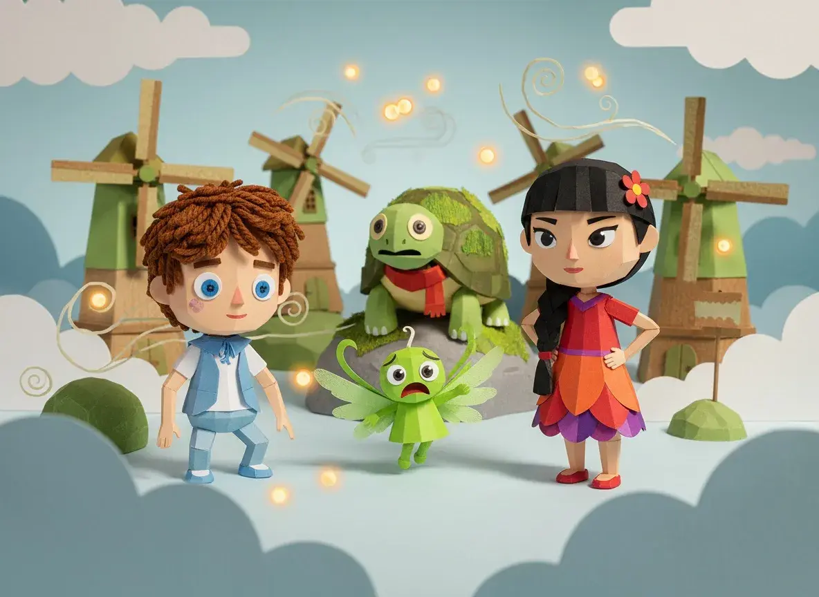 Das Geheimnis des Windwächters - undefined - StoryBee AI