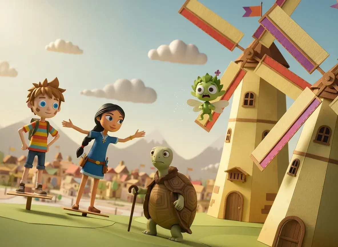 Das Geheimnis des Windwächters - undefined - StoryBee AI