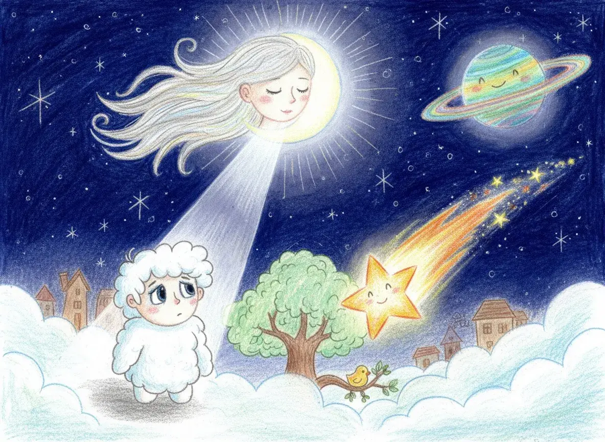 Luna's Listening Light - undefined - StoryBee AI