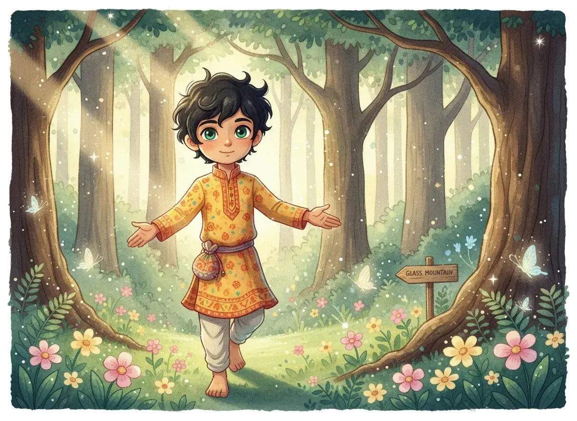 A Whispering Wind in the Enchanted Forest