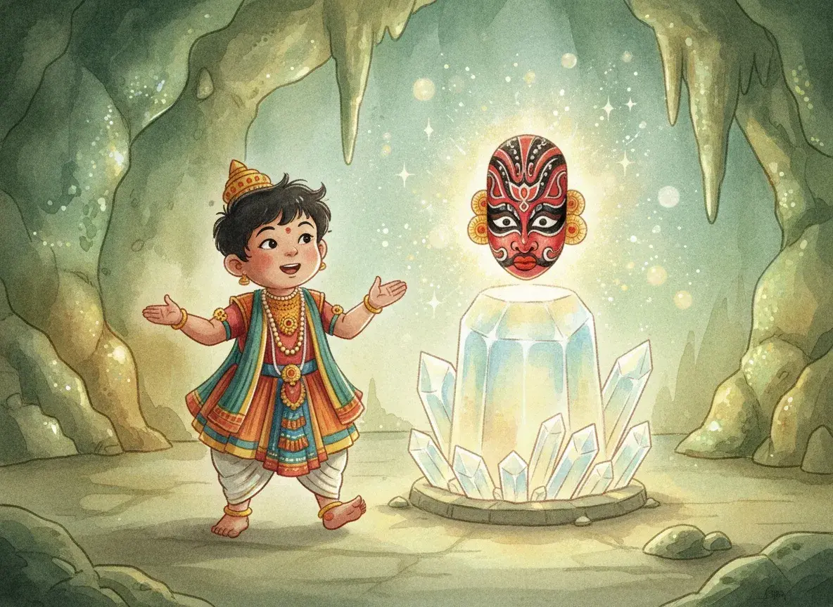 Chopstick's Kathakali Quest - undefined - StoryBee AI