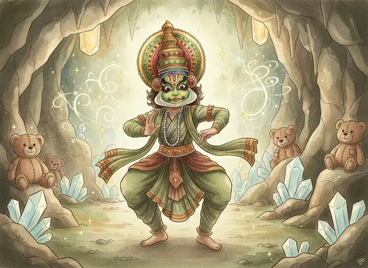 Chopstick's Kathakali Quest - undefined - StoryBee AI