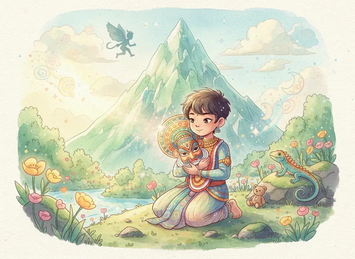 Chopstick's Kathakali Quest - undefined - StoryBee AI