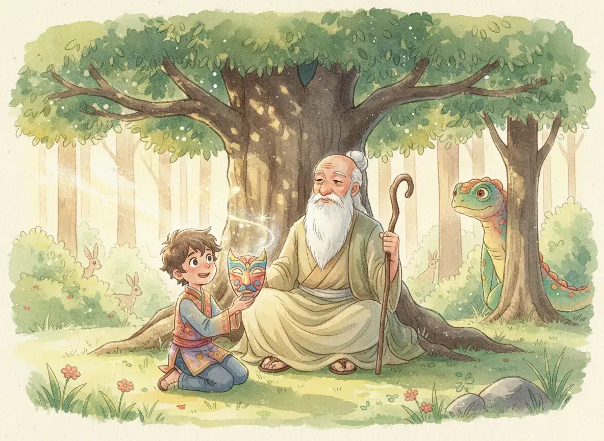 Chopstick's Kathakali Quest - undefined - StoryBee AI