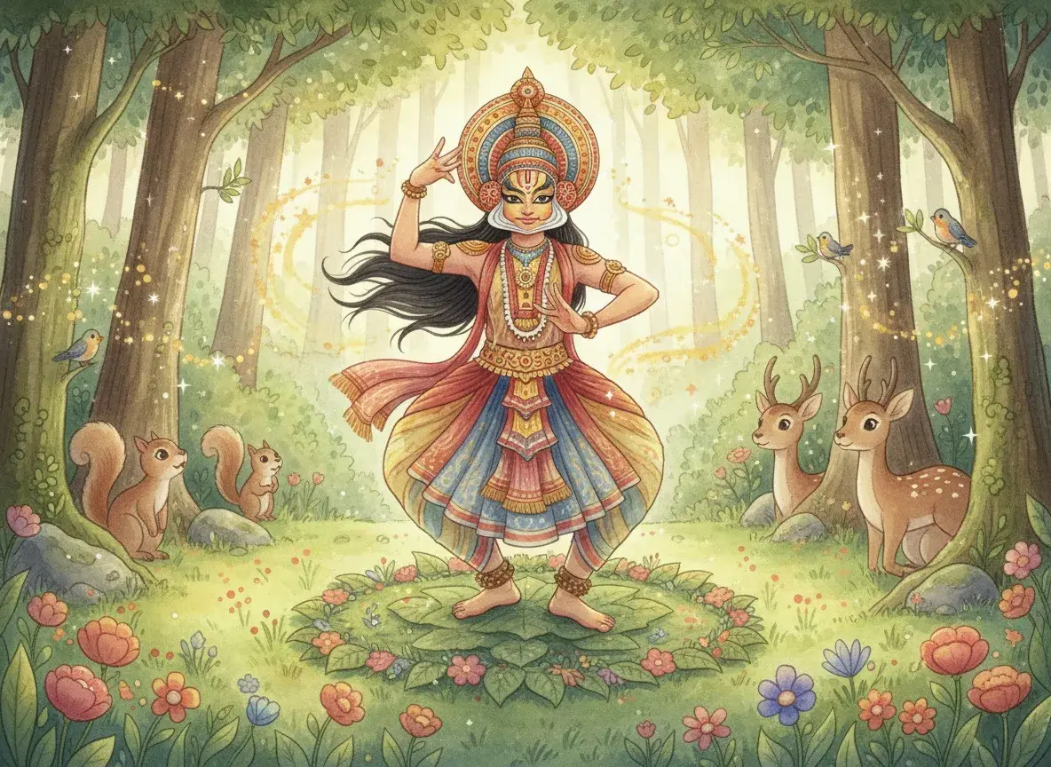 Chopstick's Kathakali Quest - undefined - StoryBee AI