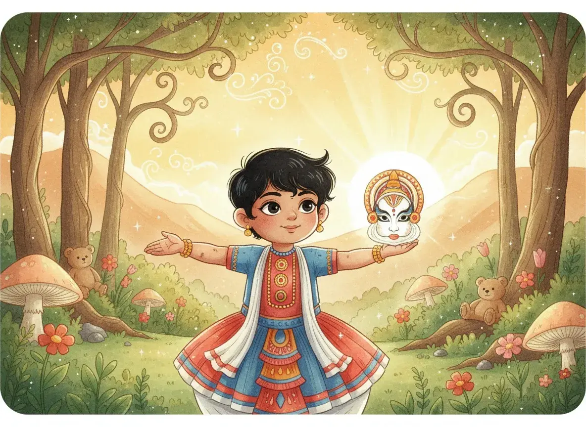 Chopstick's Kathakali Quest - undefined - StoryBee AI