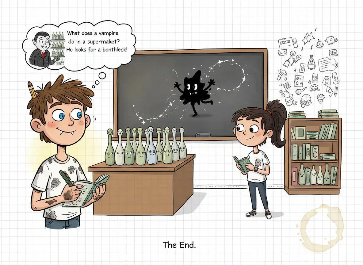 El Cuaderno de las Bromas Vivientes - undefined - StoryBee AI