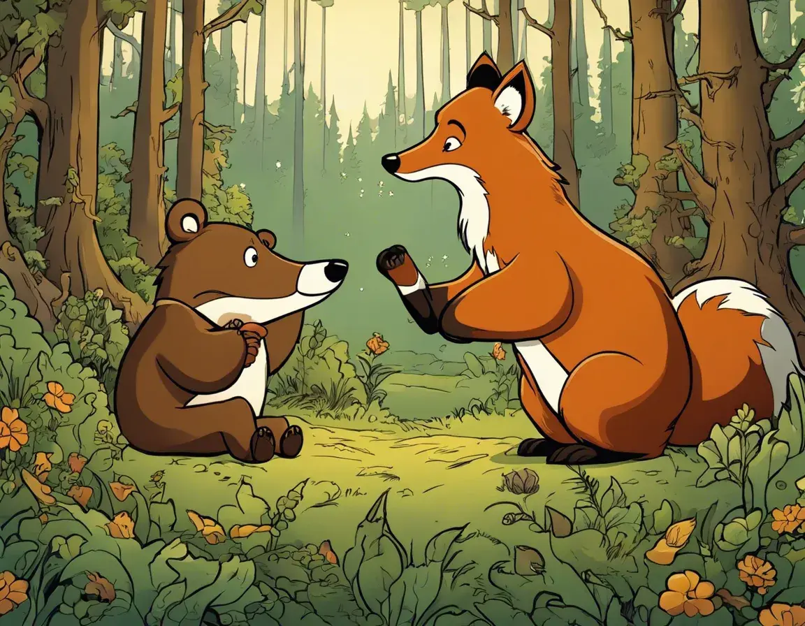 The Kind Bear and the Cunning Fox