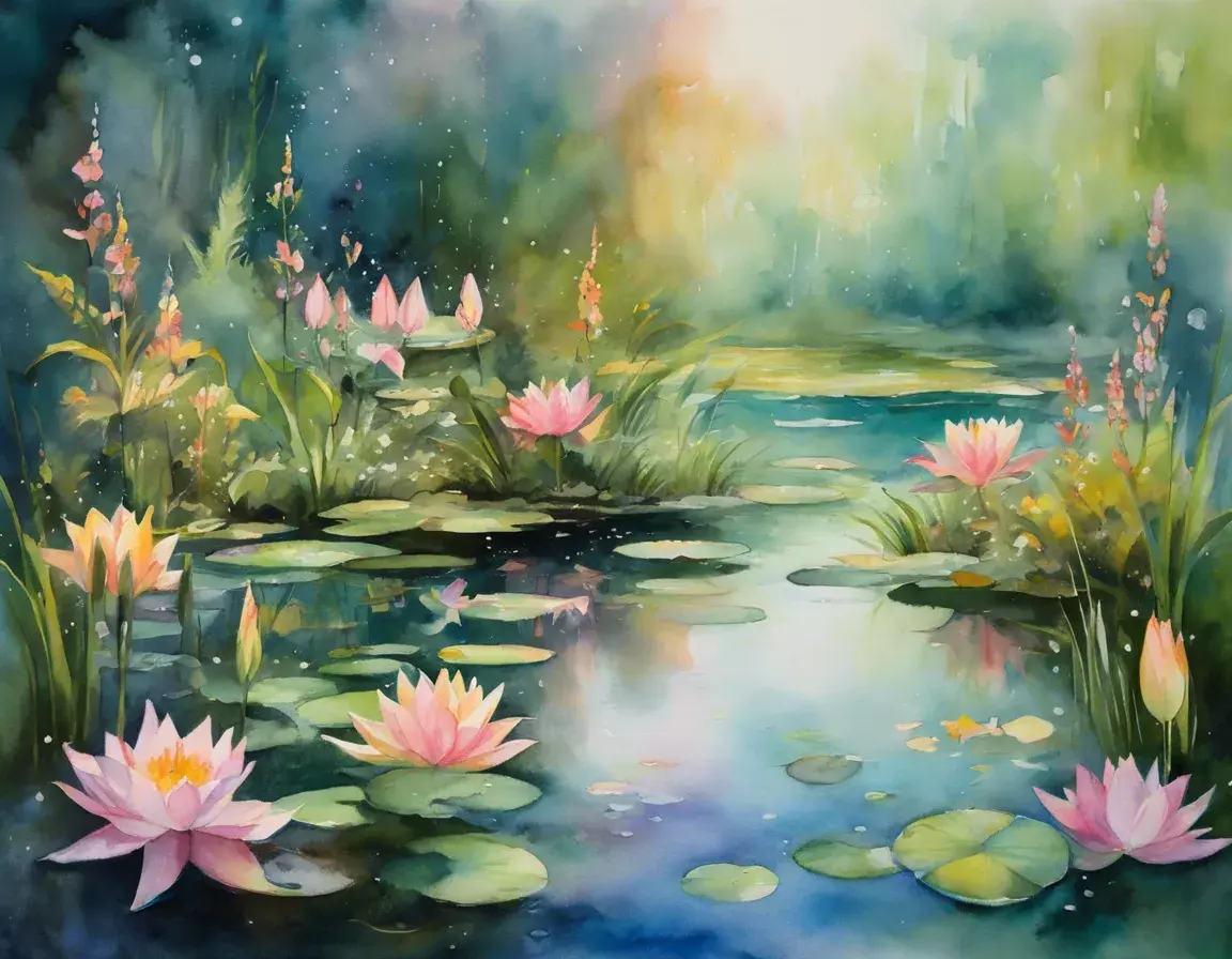 The Magical Pond - StoryBee AI The Magical Pond - StoryBee AI