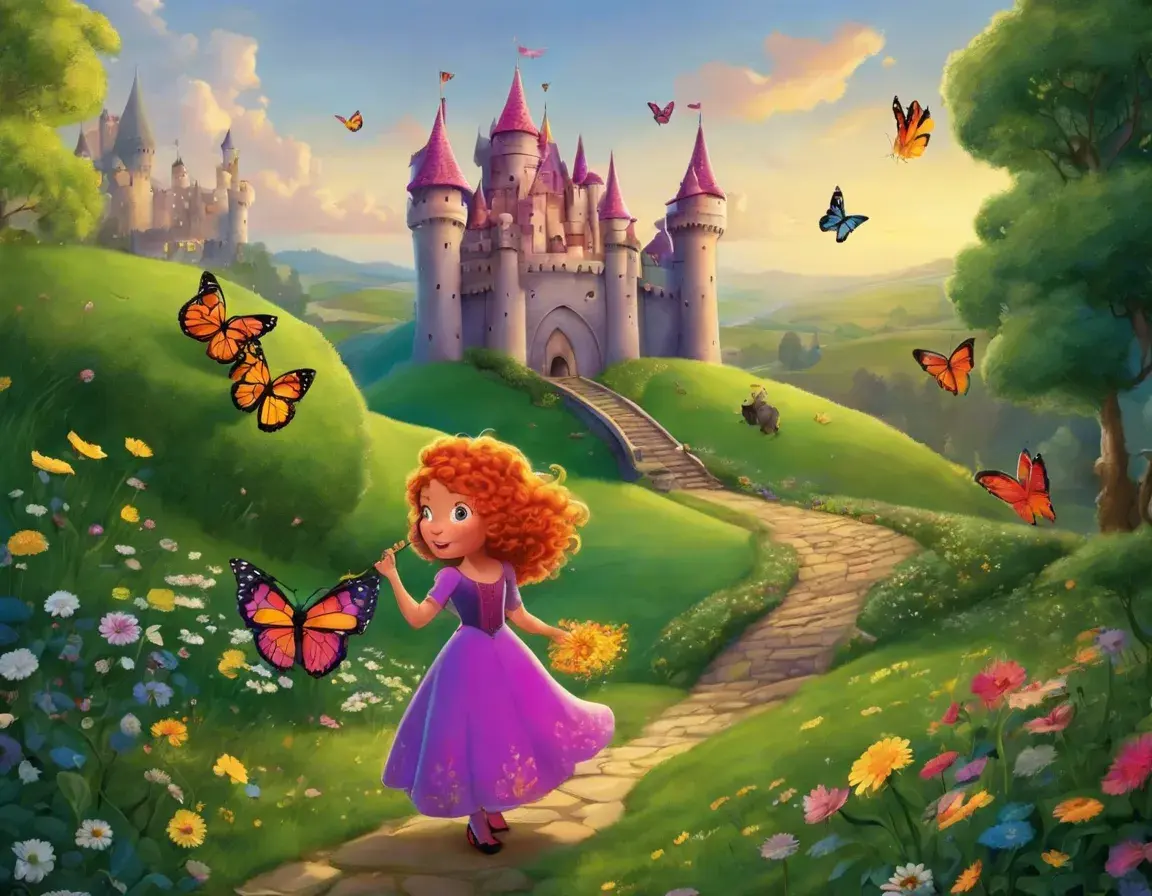 The Enchanted Butterfly Castle - StoryBee AI