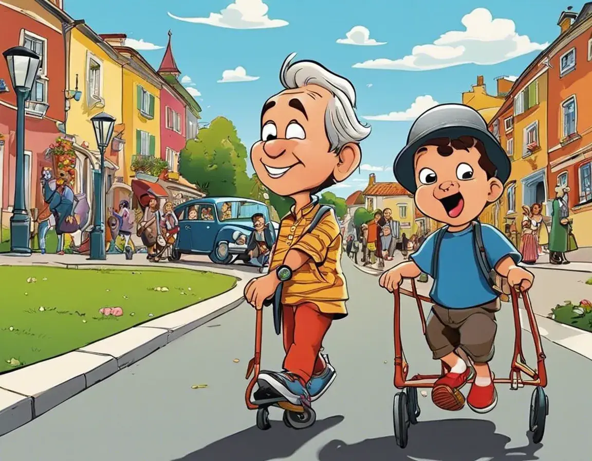 Luca and the Magical AFO - StoryBee AI Luca and the Magical AFO - StoryBee AI