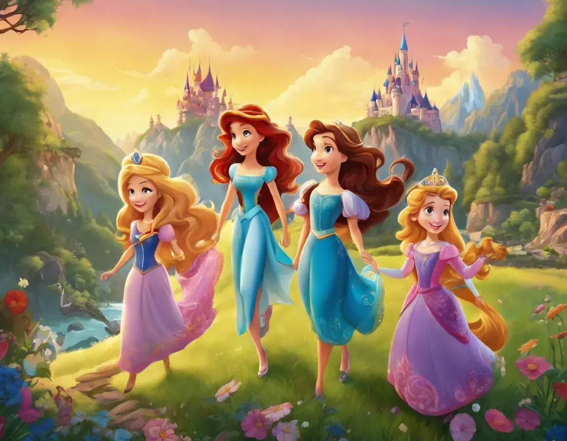 The Summer Princesses - StoryBee AI The Summer Princesses - StoryBee AI