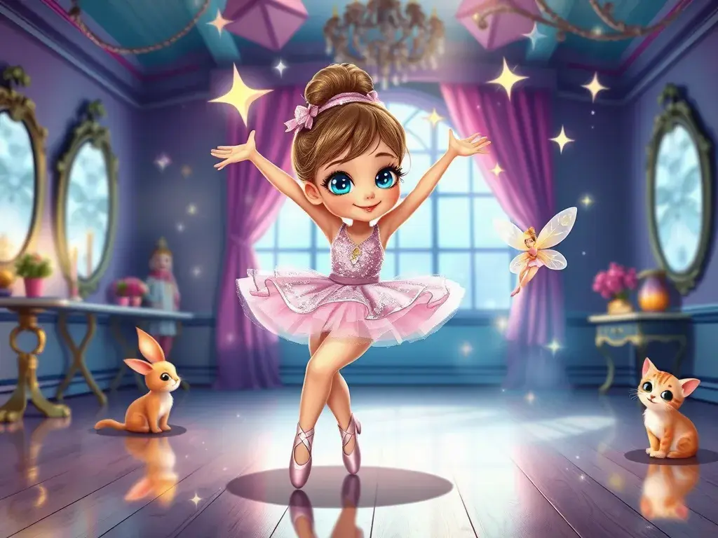 Luna's Dancing Dream - StoryBee AI Luna's Dancing Dream - StoryBee AI