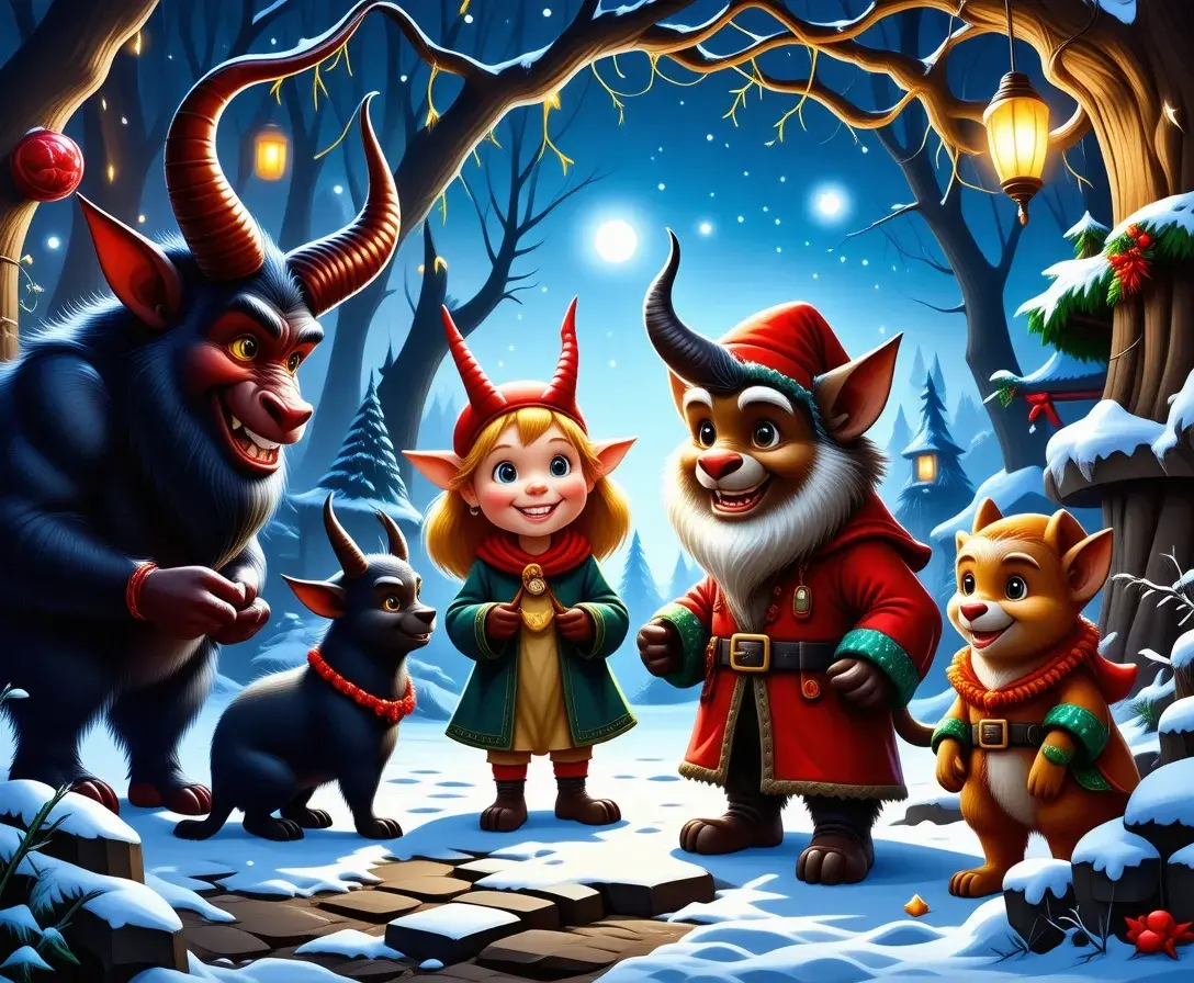 Krampus's Unexpected Adventure - StoryBee AI Krampus's Unexpected Adventure - StoryBee AI
