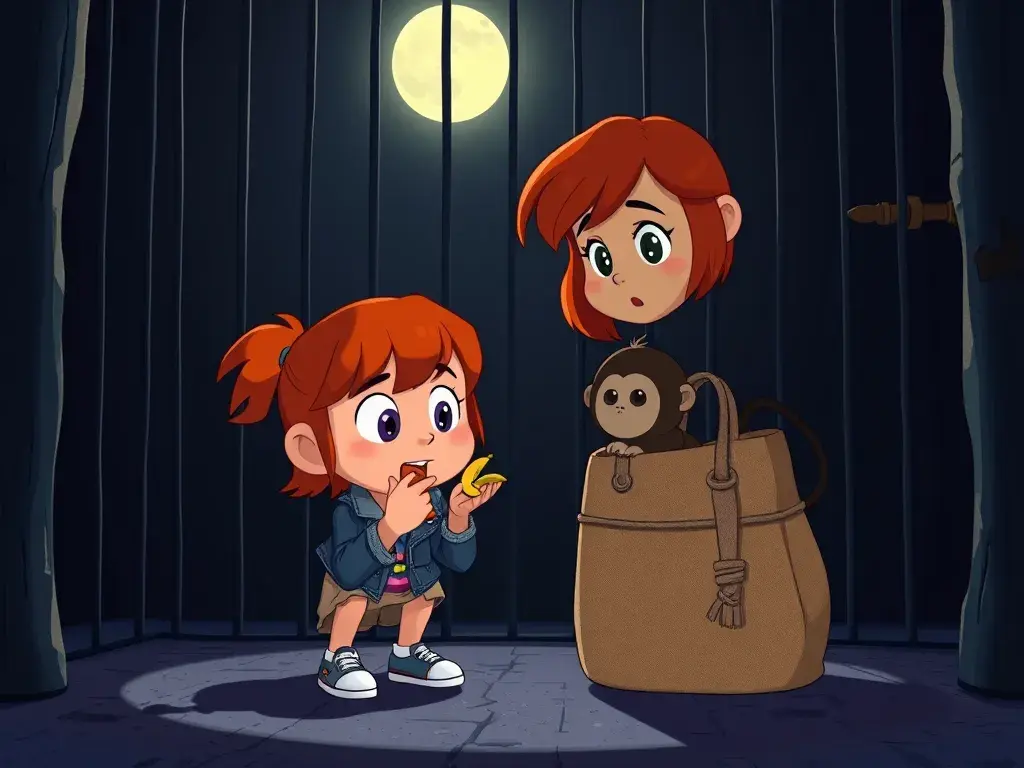 Luna and the Midnight Monkey Mission - StoryBee AI Luna and the Midnight Monkey Mission - undefined - StoryBee AI