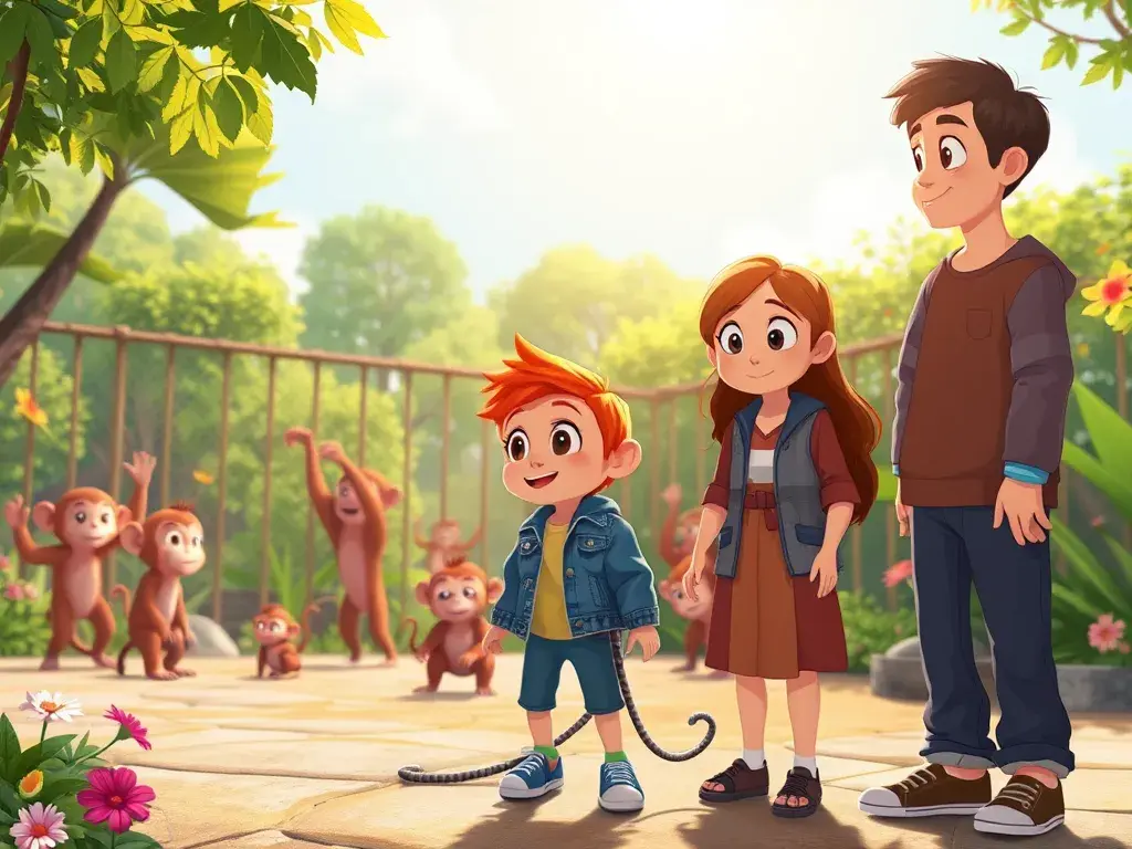 Luna and the Midnight Monkey Mission - StoryBee AI Luna and the Midnight Monkey Mission - undefined - StoryBee AI