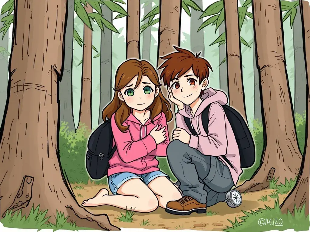 The Whispering Woods and the Lost Camp - StoryBee AI The Whispering Woods and the Lost Camp - undefined - StoryBee AI