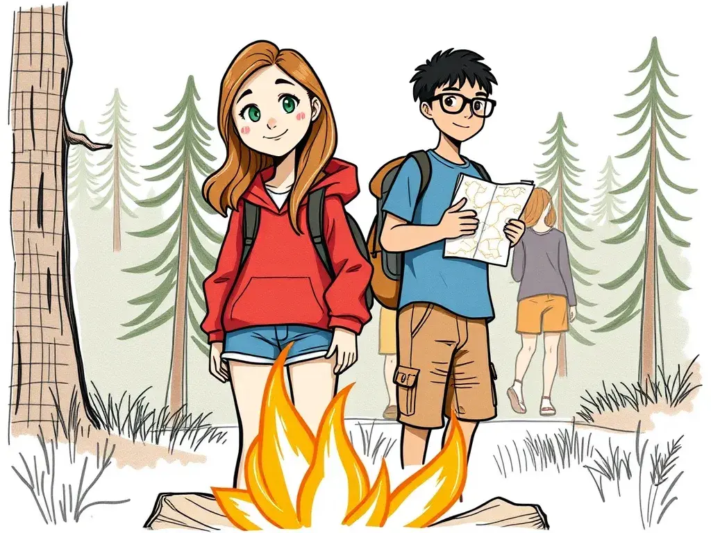 The Whispering Woods and the Lost Camp - StoryBee AI The Whispering Woods and the Lost Camp - undefined - StoryBee AI