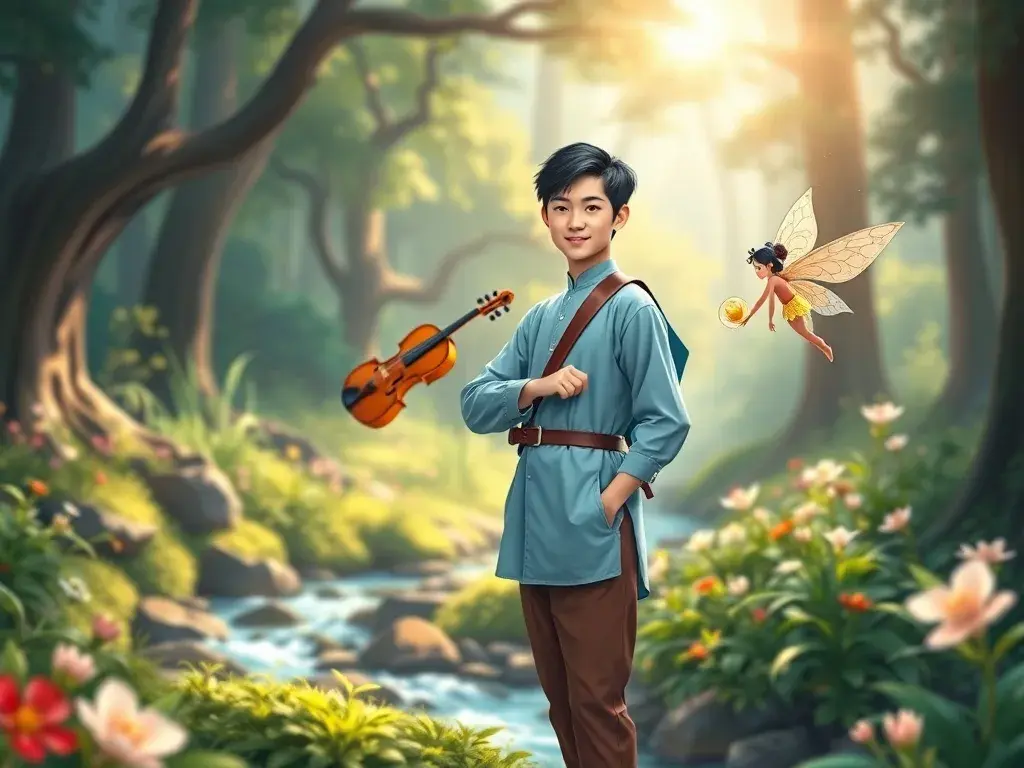 乐音仙笛与黑巫师的魔爪 - StoryBee AI 乐音仙笛与黑巫师的魔爪 - undefined - StoryBee AI