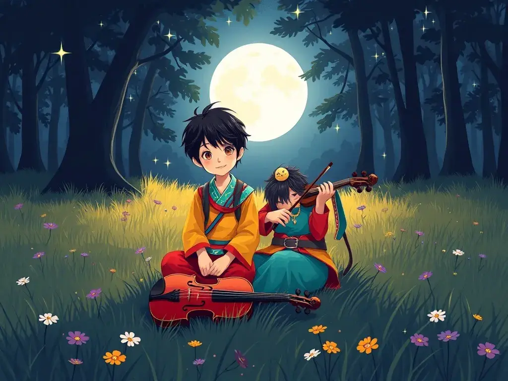 乐音仙笛与黑巫师的魔爪 - StoryBee AI 乐音仙笛与黑巫师的魔爪 - undefined - StoryBee AI