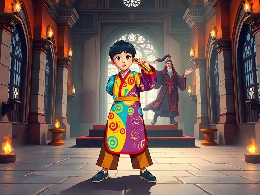 乐音仙笛与黑巫师的魔爪 - StoryBee AI 乐音仙笛与黑巫师的魔爪 - undefined - StoryBee AI