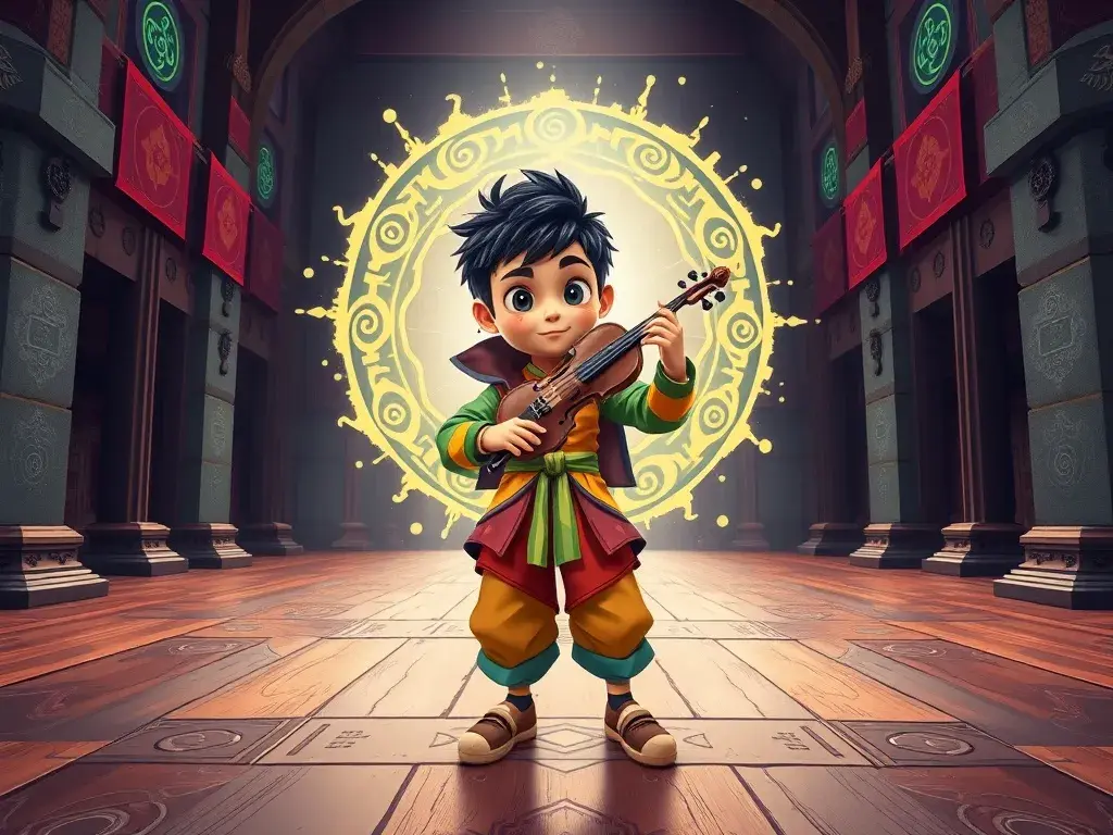 乐音仙笛与黑巫师的魔爪 - StoryBee AI 乐音仙笛与黑巫师的魔爪 - undefined - StoryBee AI