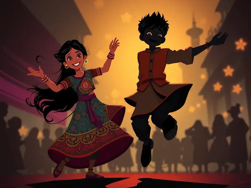 Aisha and Rohan's Bollywood Rescue - StoryBee AI Aisha and Rohan's Bollywood Rescue - undefined - StoryBee AI