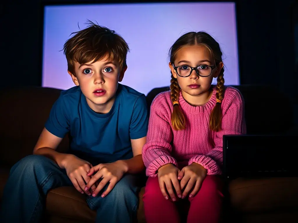 Lily and Noah's Spooky Video Adventure - StoryBee AI Lily and Noah's Spooky Video Adventure - undefined - StoryBee AI