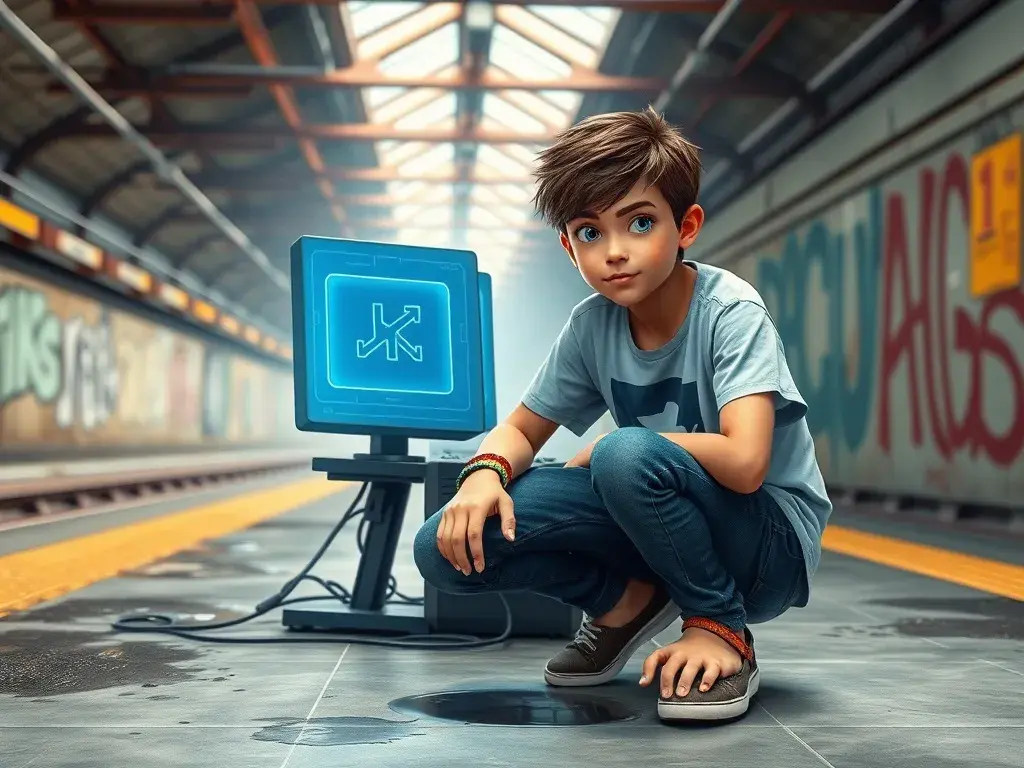 Zane, Rai, and the Case of the Missing Holograms - StoryBee AI Zane, Rai, and the Case of the Missing Holograms - undefined - StoryBee AI