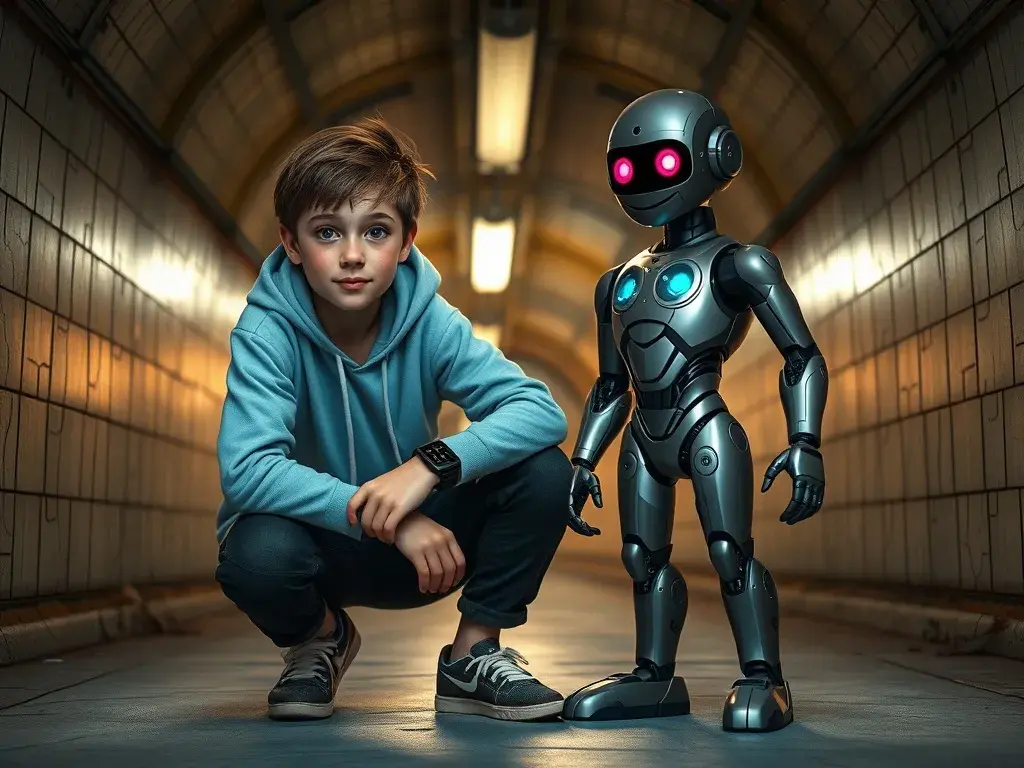 Zane, Rai, and the Case of the Missing Holograms - StoryBee AI Zane, Rai, and the Case of the Missing Holograms - undefined - StoryBee AI