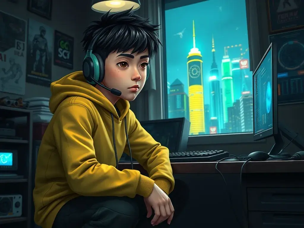 A City of Light, a Boy in the Dark